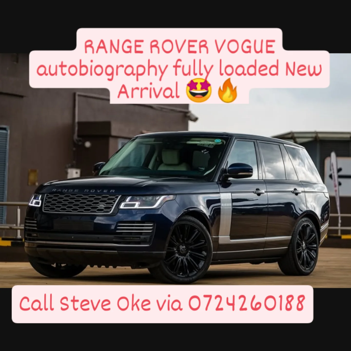 Range Rover Vogue Autobiography New Arrival QUICK SALE You Pay 30% Deposit Hire purchase installments HP UpTo 70% financing/finance NO CRB STATUS CHECK Trade in OK