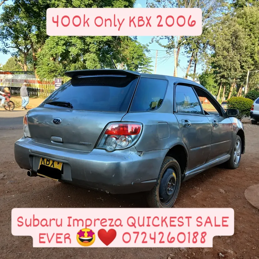 Subaru Impreza 🤩 QUICK SALE You Pay 30% Deposit Hire purchase installments HP UpTo 70% financing/finance NO CRB STATUS CHECK Trade in OK