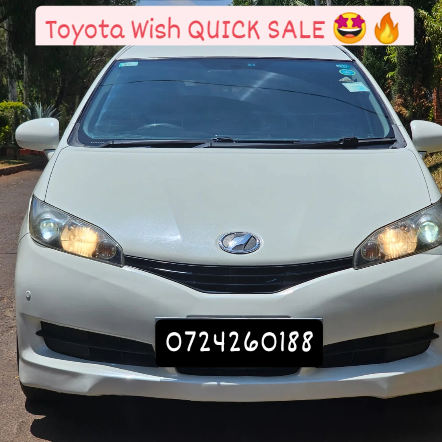 TOYOTA WISH New Shape QUICK SALE You Pay 30% Deposit Hire purchase installments HP UpTo 70% financing/finance NO CRB STATUS CHECK Trade in OK clean