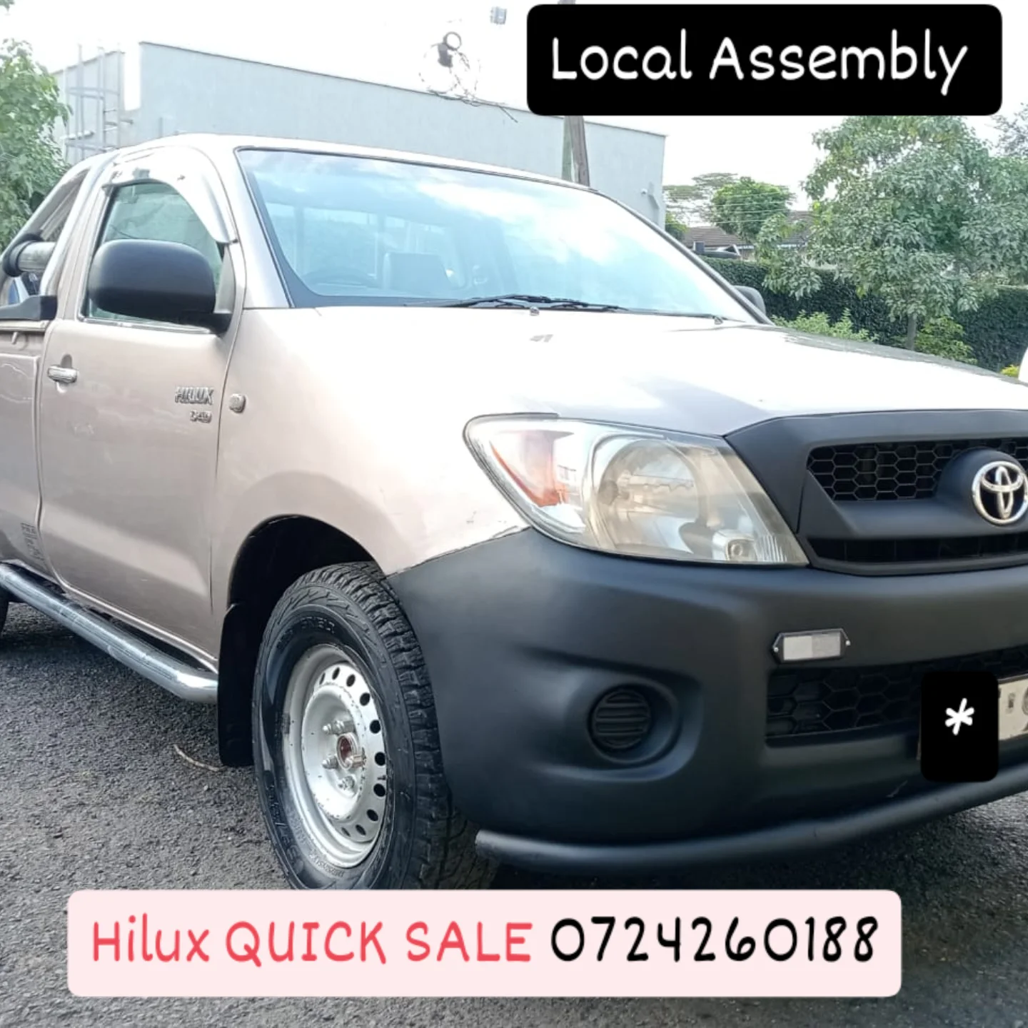 TOYOTA HILUX Local Assembly double cab QUICK SALE You Pay 30% Deposit Hire purchase installments HP UpTo 70% financing/finance NO CRB STATUS CHECK Trade in OK