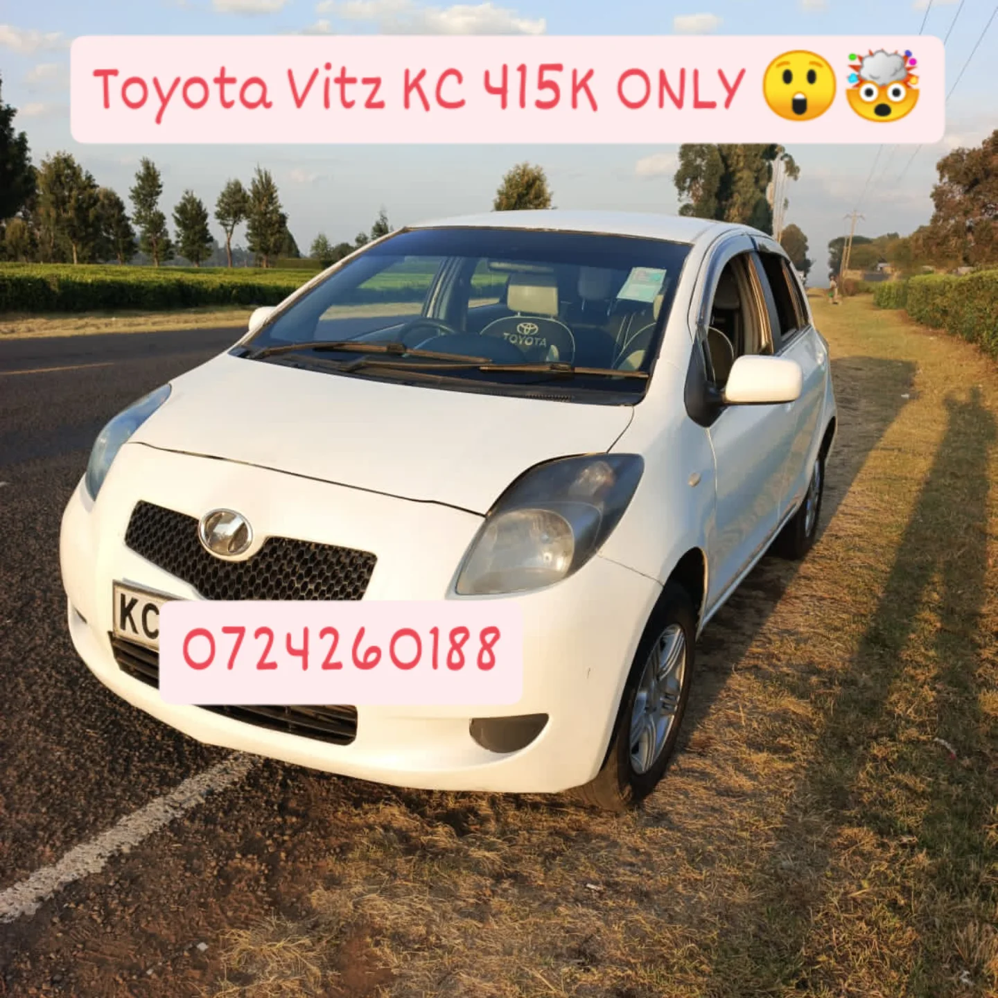 Toyota Vitz KC 410k only 🔥 QUICK SALE You Pay 30% Deposit Hire purchase installments HP UpTo 70% financing/finance NO CRB STATUS CHECK Trade in OK