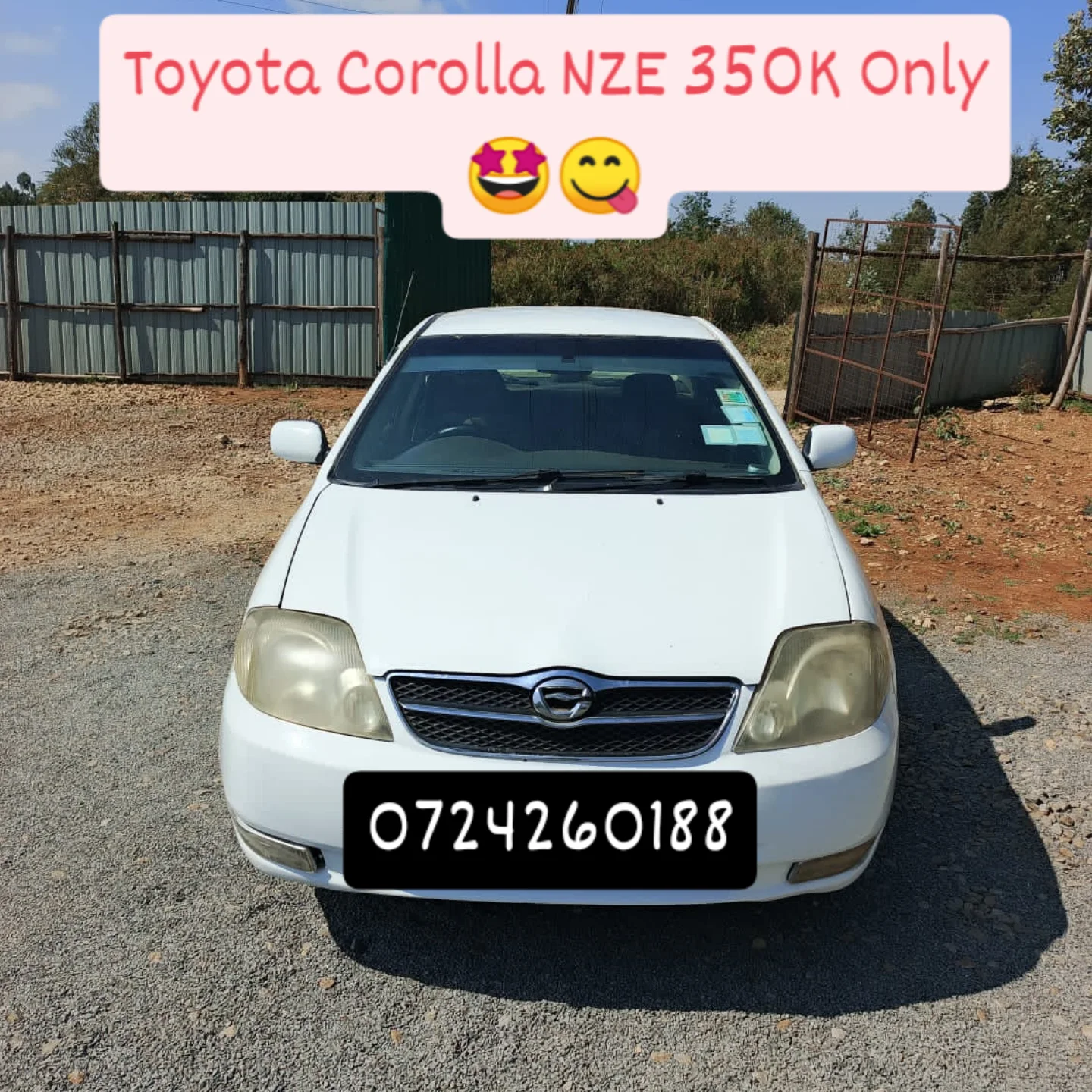 Toyota  Corolla NZE 350K ONLY 😲 QUICK SALE You Pay 30% Deposit Hire purchase installments HP UpTo 70% financing/finance NO CRB STATUS CHECK Trade in OK