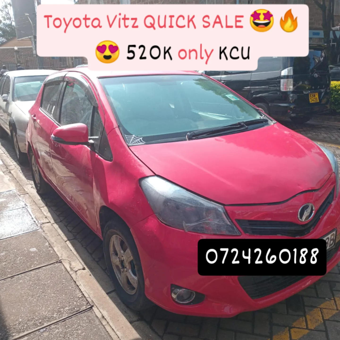 Toyota Vitz New shape KCU 530K only 😲 😲 QUICK SALE You Pay 30% Deposit Hire purchase installments HP UpTo 70% financing/finance NO CRB STATUS CHECK Trade in OK