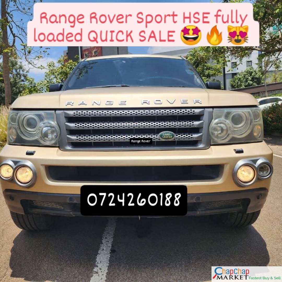 RANGE ROVER SPORT HSE Fully Loaded QUICK SALE You Pay 30% Deposit Hire purchase installments HP UpTo 70% financing/finance NO CRB STATUS CHECK Trade in OK