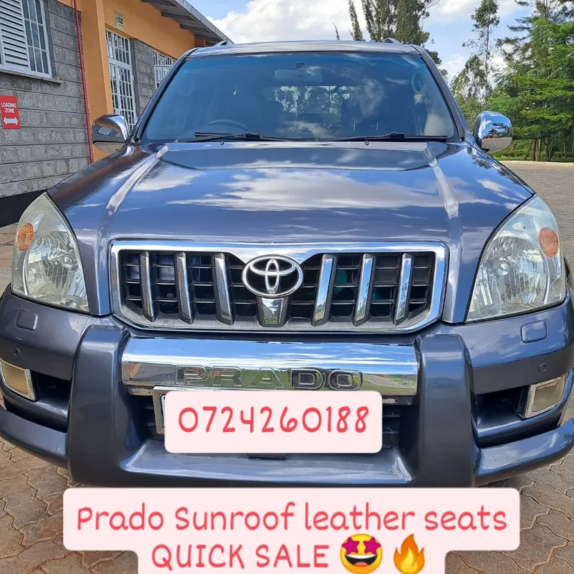 Toyota Land-Cruiser Prado Diesel with Sunroof QUICK SALE You Pay 30% Deposit Hire purchase installments HP UpTo 70% financing/finance NO CRB STATUS CHECK Trade in OK