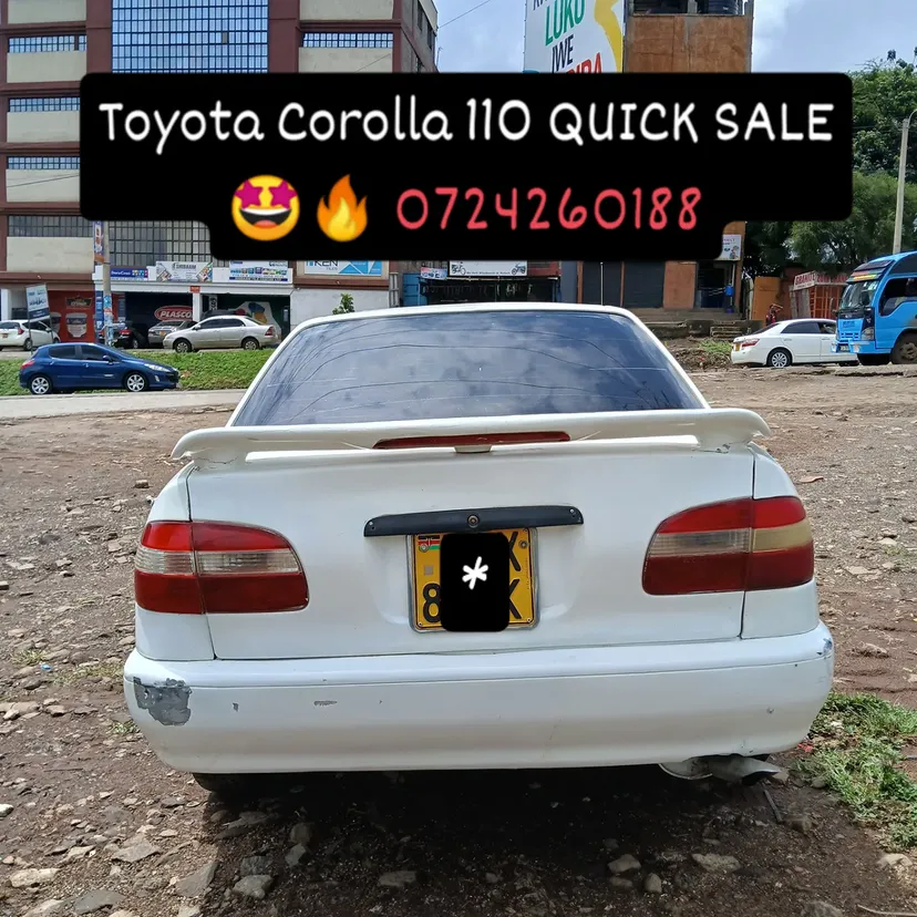 TOYOTA COROLLA AE 110 QUICK SALE You Pay 30% Deposit Hire purchase installments HP UpTo 70% financing/finance NO CRB STATUS CHECK Trade in OK