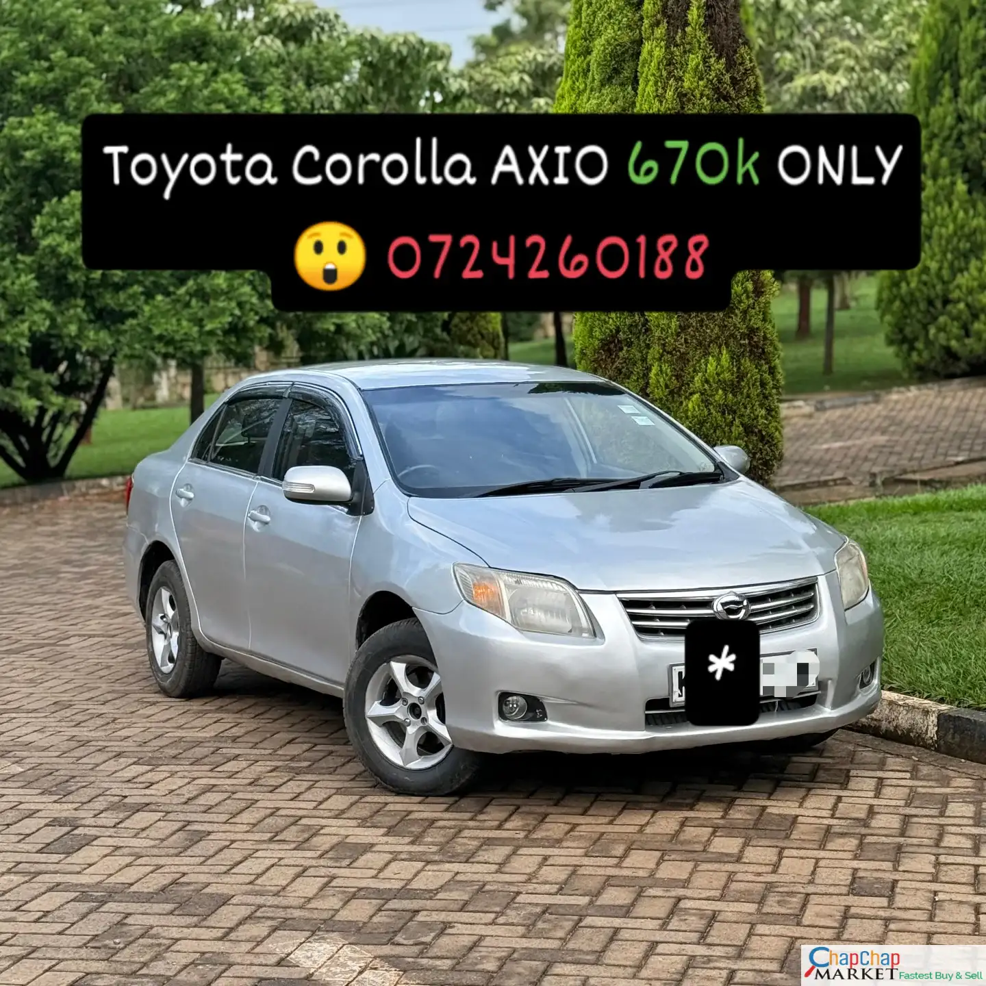 Toyota Corolla Axio 670k 😲 lipa pole pole DEAL on offer QUICK SALE You Pay 30% Deposit Hire purchase installments HP UpTo 70% financing/finance NO CRB STATUS CHECK Trade in OK