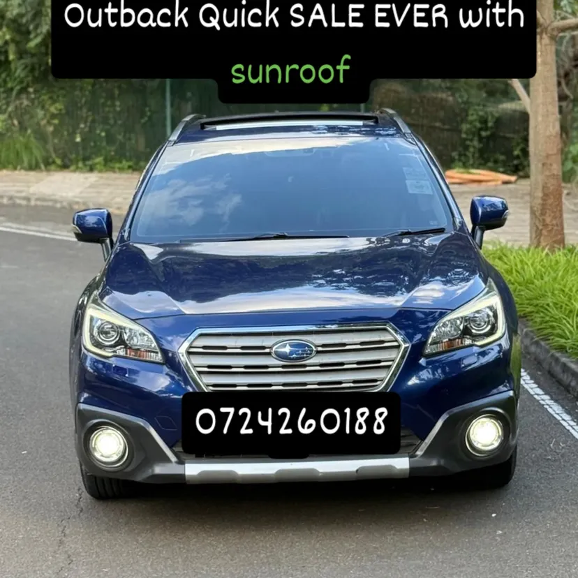 Subaru Outback with SUNROOF fully loaded QUICK SALE DEAL ON OFFER You Pay 30% Deposit Hire purchase installments HP UpTo 70% financing/finance NO CRB STATUS CHECK Trade in OK 16 Subaru Outback with SUNROOF fully loaded QUICK SALE DEAL ON OFFER You Pay 30% Deposit Hire purchase installments HP UpTo 70% financing/finance NO CRB STATUS CHECK Trade in OK