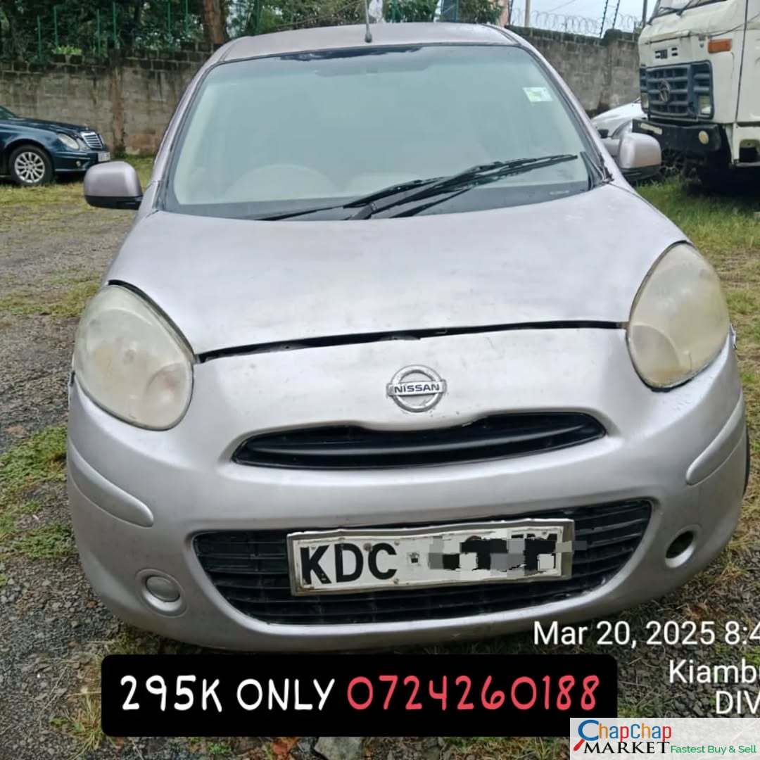 Nissan March 2014 KDC 290K 😲 😲 on offer QUICK SALE You Pay 30% Deposit Hire purchase installments HP UpTo 70% financing/finance NO CRB STATUS CHECK Trade in OK 🔥