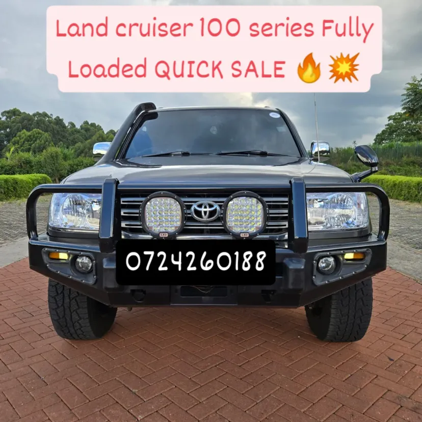 TOYOTA LAND-CRUISER 100 SERIES QUICK SALE DEAL ON OFFER You Pay 30% Deposit Hire purchase installments HP UpTo 70% financing/finance NO CRB STATUS CHECK Trade in OK 16 Chapchapmarket e425c702c8c44551