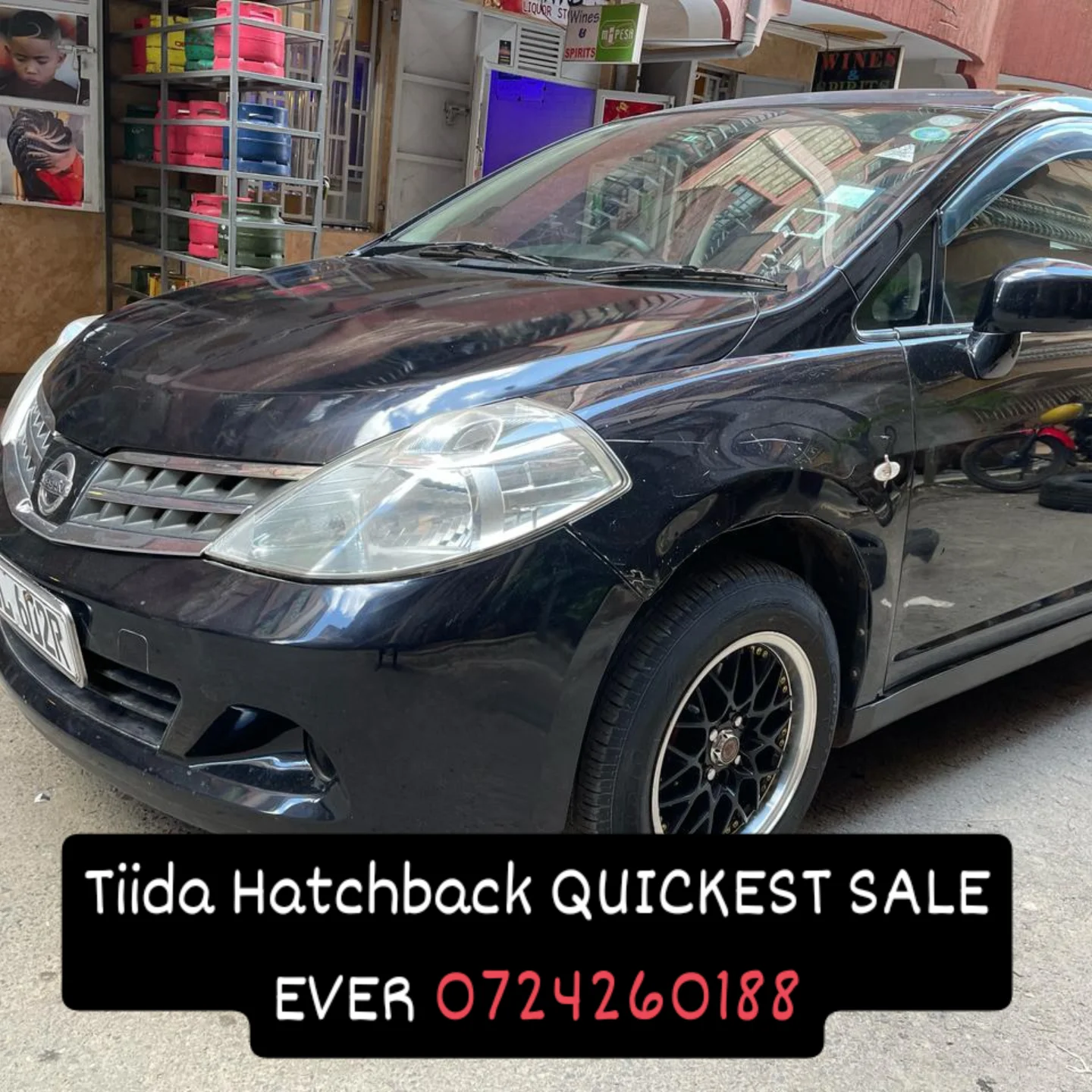 Nissan Tiida Hatchback on offer  QUICK SALE You Pay 30% Deposit Hire purchase installments HP UpTo 70% financing/finance NO CRB STATUS CHECK Trade in OK