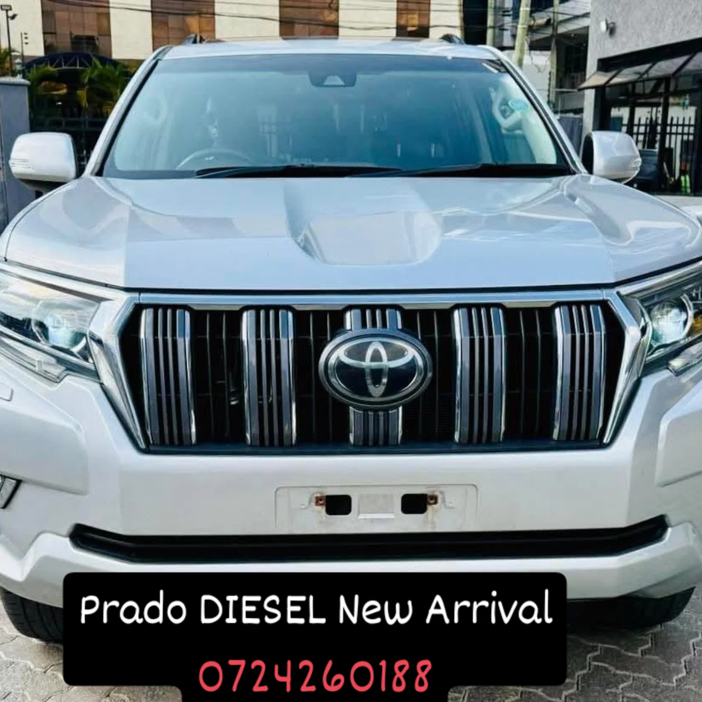 Toyota Land-Cruiser PRADO silver NEW ARRIVAL new shape QUICKEST SALE You Pay 30% Deposit Hire purchase installments HP UpTo 70% financing/finance NO CRB STATUS CHECK Trade in OK