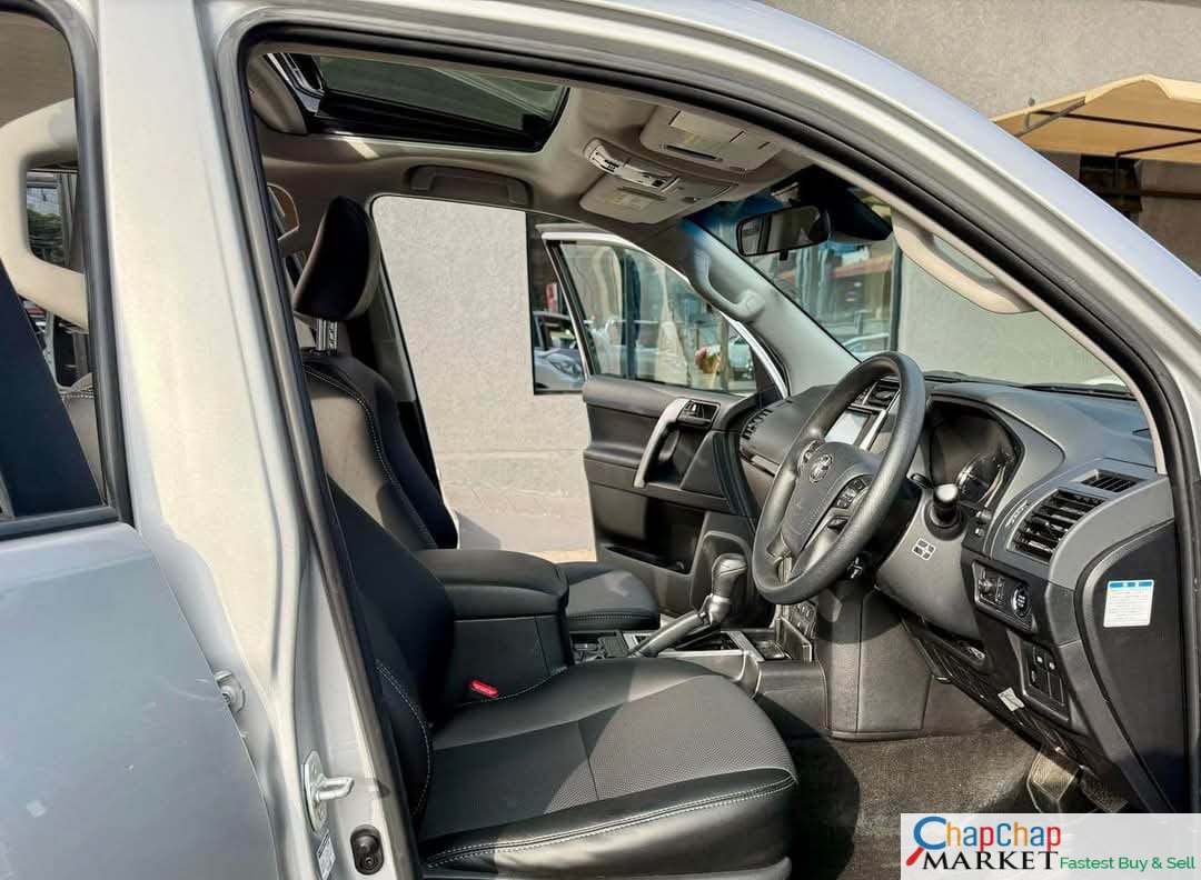 Toyota Land-Cruiser PRADO silver NEW ARRIVAL new shape QUICKEST SALE You Pay 30% Deposit Hire purchase installments HP UpTo 70% financing/finance NO CRB STATUS CHECK Trade in OK