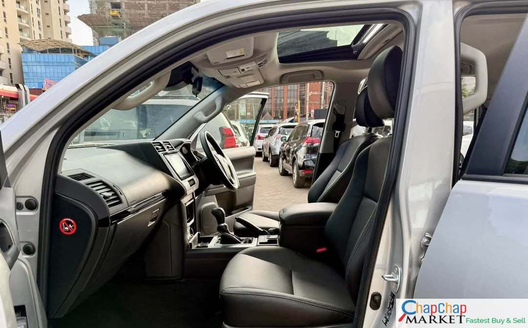 Toyota Land-Cruiser PRADO silver NEW ARRIVAL new shape QUICKEST SALE You Pay 30% Deposit Hire purchase installments HP UpTo 70% financing/finance NO CRB STATUS CHECK Trade in OK