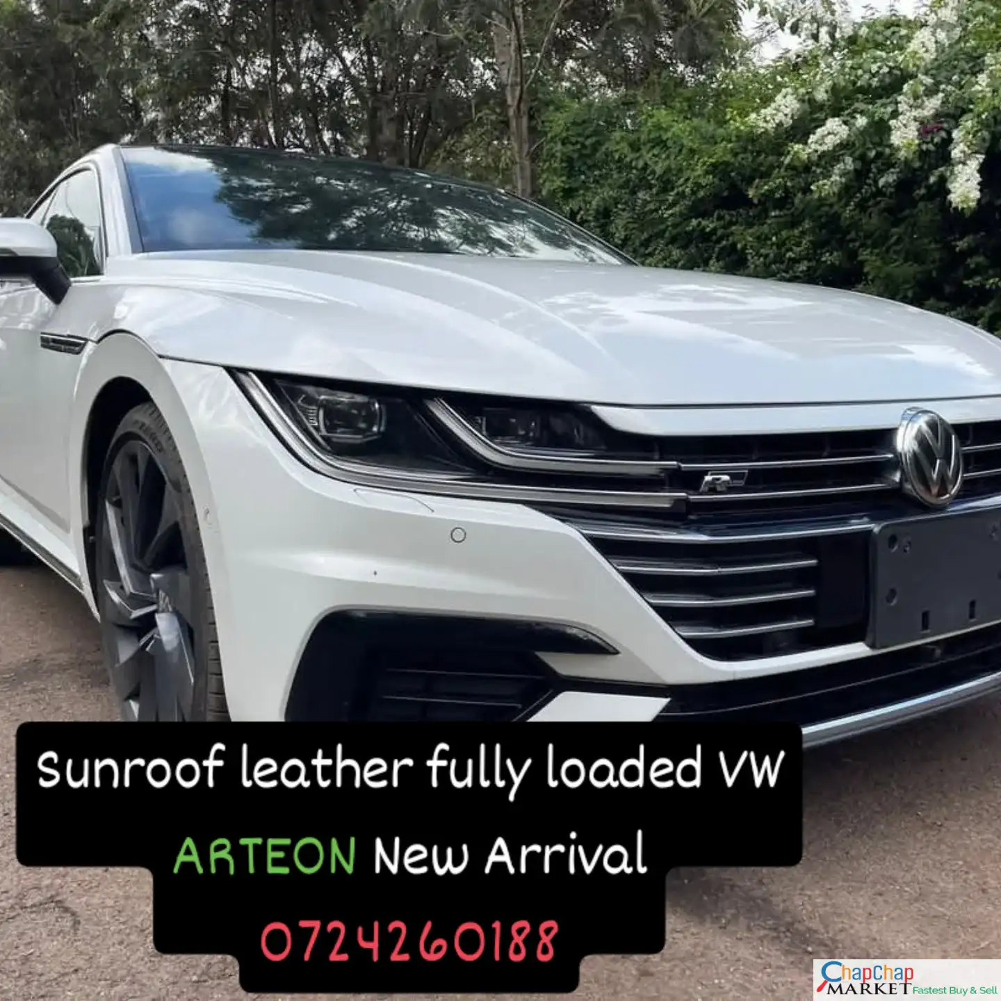 Car/motor vehicle Cars For Sale in Kenya-Volkswagen Arteon New Arrival New shape Cleanest  QUICK SALE You Pay 30% Deposit Hire purchase installments HP UpTo 70% financing/finance NO CRB STATUS CHECK Trade in OK 13