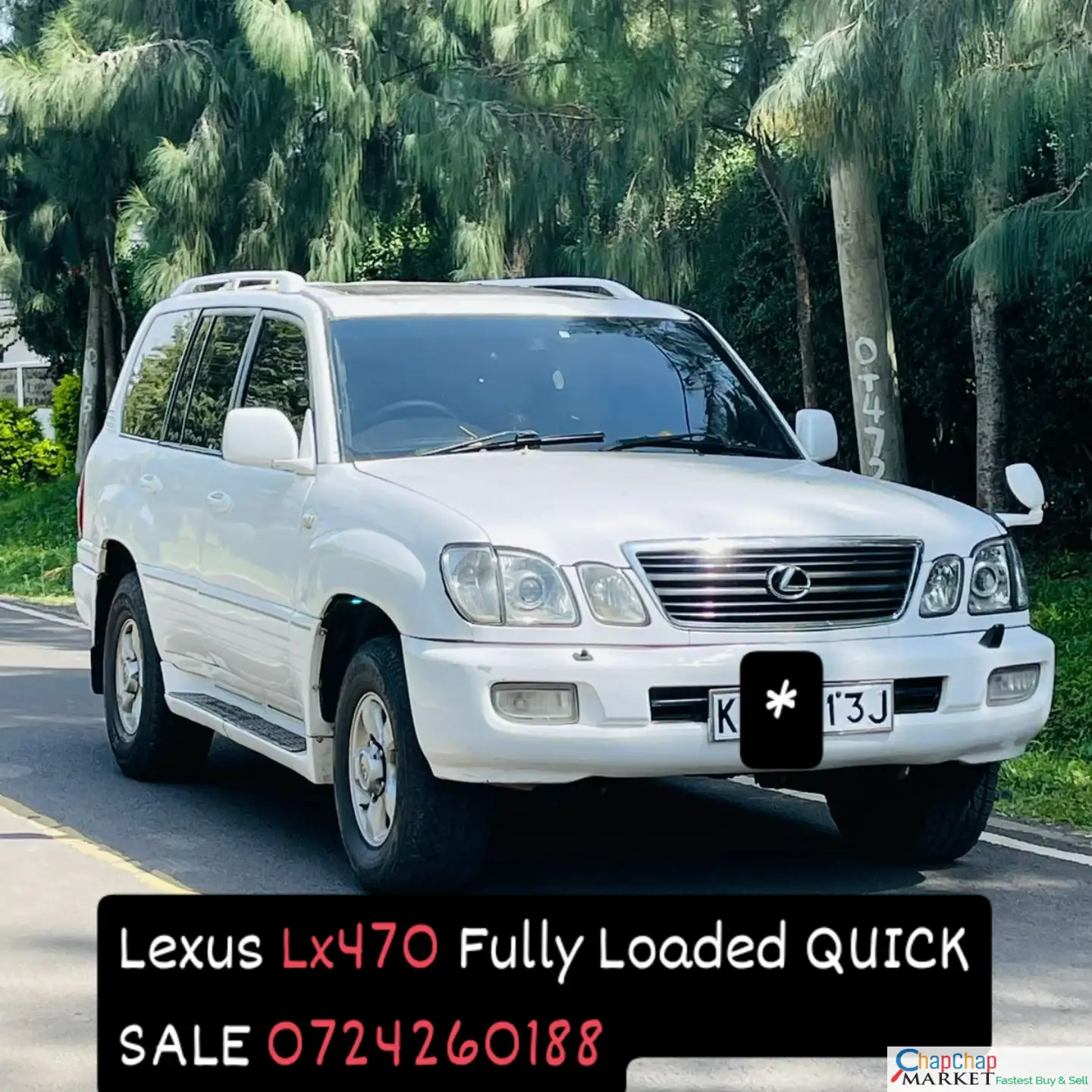 Lexus LX 470 Sunroof leather fully loaded 1.58M QUICK SALE You Pay 30% Deposit Hire purchase installments HP UpTo 70% financing/finance NO CRB STATUS CHECK Trade in OK Cygnus land cruiser