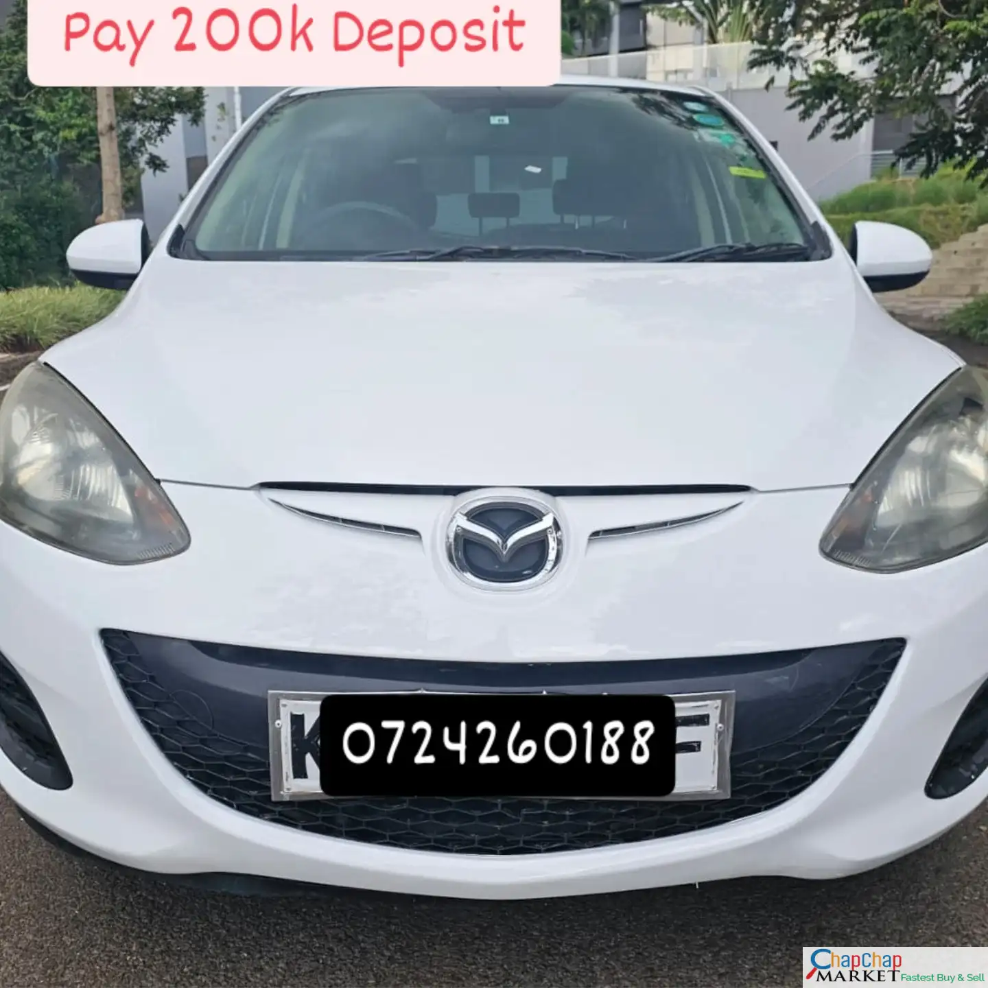 Mazda Demio deposit 200k new shape QUICK SALE You Pay 30% Deposit Hire purchase installments HP UpTo 70% financing/finance NO CRB STATUS CHECK Trade in OK