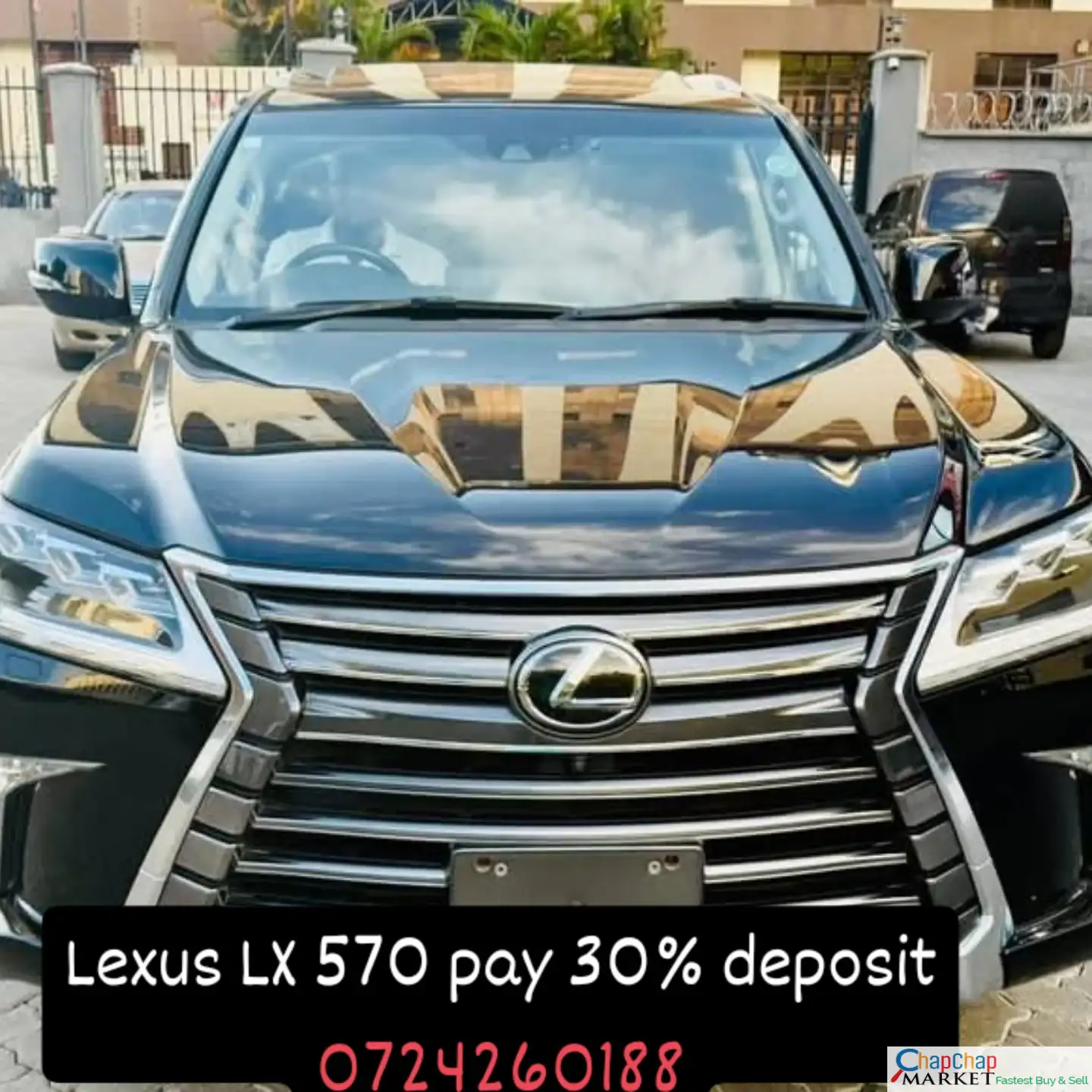 Car/motor vehicle Cars For Sale in Kenya-Lexus LX-570 New Arrival New shape  Loaded on offer QUICK SALE You Pay 30% Deposit Hire purchase installments HP UpTo 70% financing/finance NO CRB STATUS CHECK Trade in OK 19