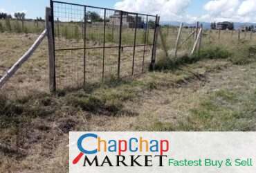Fenced 50 by 100 1/8 Acre Plot for sale in Kantafu off Kangundo road  READY TITLE DEED
